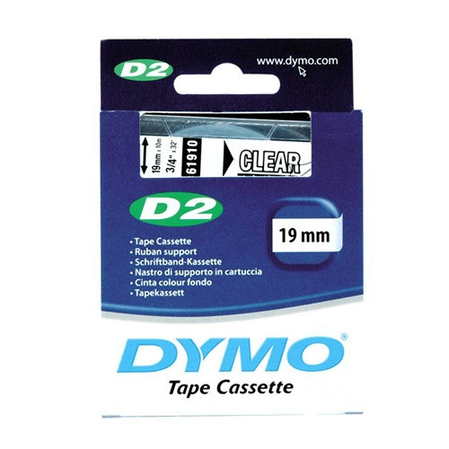 Dymo S0721140 / 61910 cinta transparente 19 mm (original) S0721140 088810 - 1