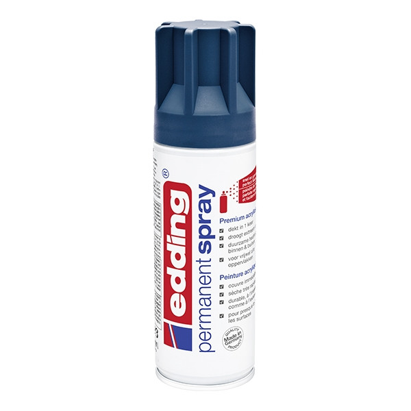 Edding 5200 spray de pintura acrilica permanente | azul marino | 200 ml. 4-NL5200933 239246 - 1