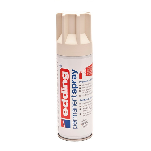 Edding 5200 spray de pintura acrilica permanente | blanco hueso mate | 200 ml. 4-5200921 239065 - 1