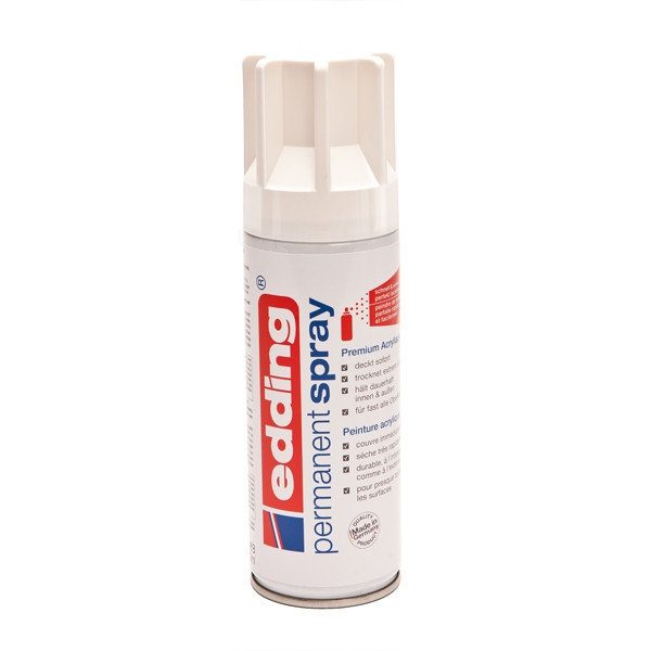 Edding 5200 spray de pintura acrilica permanente | blanco mate | 200 ml. 4-5200922 239066 - 1