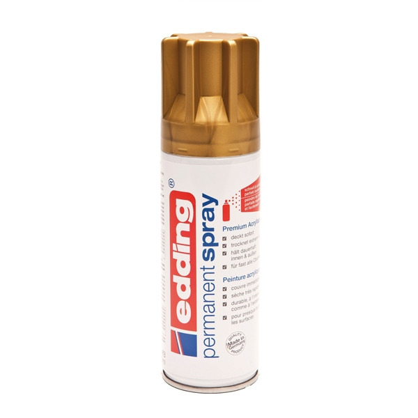 Edding 5200 spray de pintura acrilica permanente | dorado mate | 200 ml. 4-5200924 239068 - 1