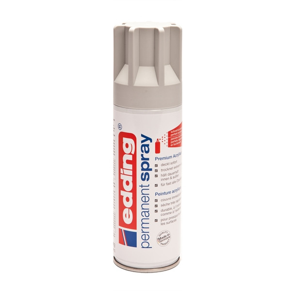 Edding 5200 spray de pintura acrilica permanente | gris claro mate | 200 ml. 4-5200925 239069 - 1