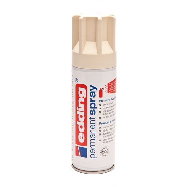 Edding 5200 spray de pintura acrilica permanente | marfil mate | 200 ml. 4-5200920 239064 - 1