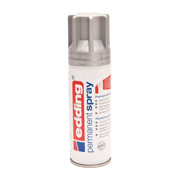 Edding 5200 spray de pintura acrilica permanente | plateado mate | 200 ml. 4-5200923 239067 - 1