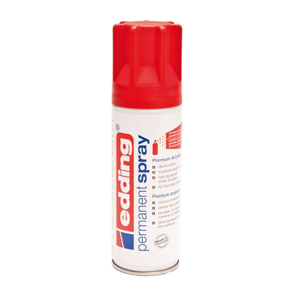 Edding 5200 spray de pintura acrilica permanente | rojo mate | 200 ml. 4-5200902 239046 - 1