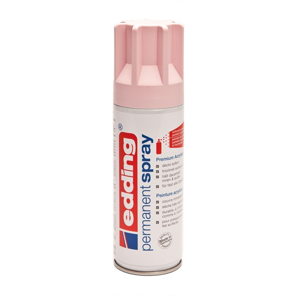 Edding 5200 spray de pintura acrilica permanente | rosa pastel mate | 200 ml. 4-5200914 239058 - 1