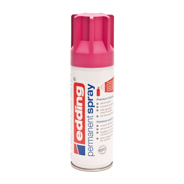 Edding 5200 spray de pintura acrilica permanente | telemagenta mate | 200 ml. 4-5200909 239053 - 1