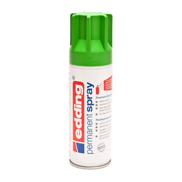 Edding 5200 spray de pintura acrilica permanente | verde lima mate | 200 ml. 4-5200927 239071 - 1