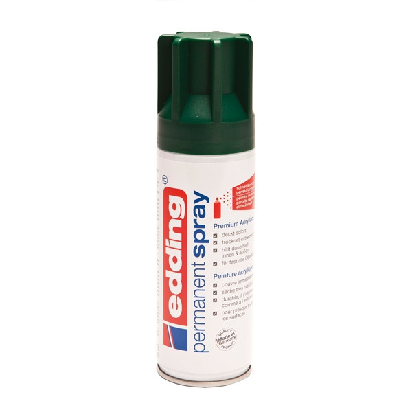 Edding 5200 spray de pintura acrilica permanente | verde oscuro mate | 200 ml. 4-5200904 239048 - 1