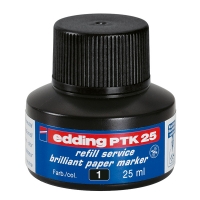 Edding PTK 25 Tinta para rellenar | negra 4-PTK25001 239221