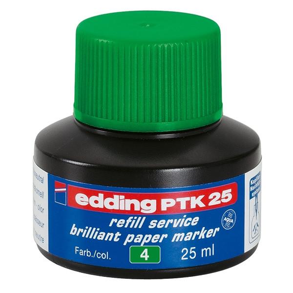 Edding PTK 25 Tinta para rellenar | verde 4-PTK25004 239224 - 1