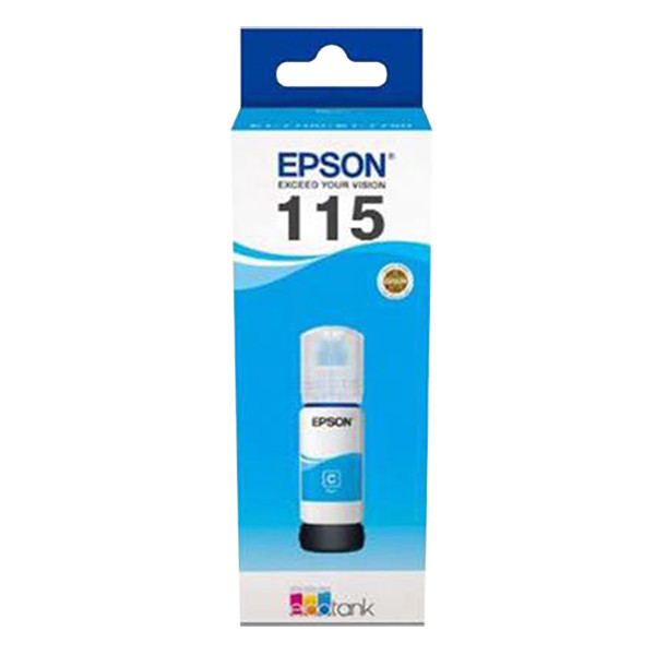 Epson 115 botella de tinta cian (original) C13T07D24A 084320 - 1