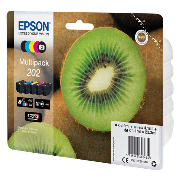 Epson 202 multipack (original) C13T02E74010 027146 - 1