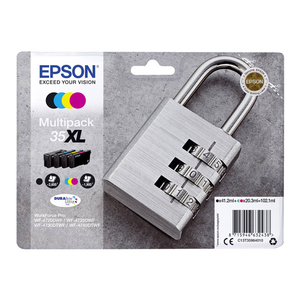 Epson 35XL multipack (original) C13T35964010 C13T35964020 652007 - 1