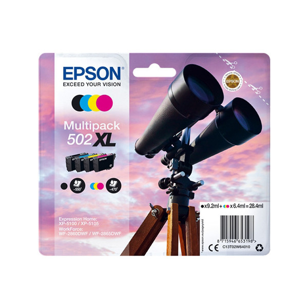 Epson 502XL Pack ahorro (original) C13T02W64010 C13T02W64020 652001 - 1