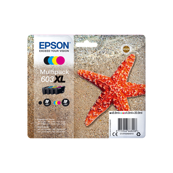 Epson 603XL Pack ahorro (original) C13T03A64010 C13T03A64020 C13T03A64510 020686 - 1