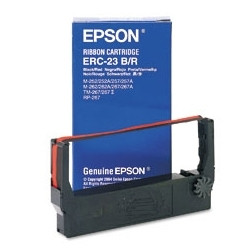 Epson ERC-23B/R cinta entintada negra / roja (original) ERC23BR 080178 - 1