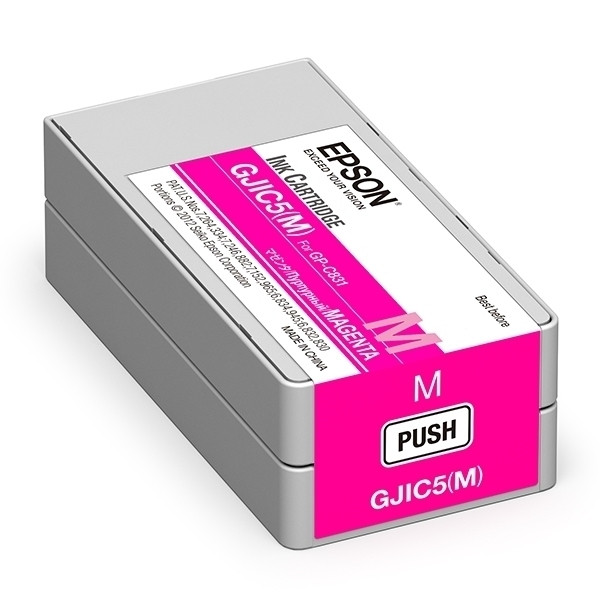 Epson GJIC5 (M) cartucho de tinta magenta (original) C13S020565 026744 - 1