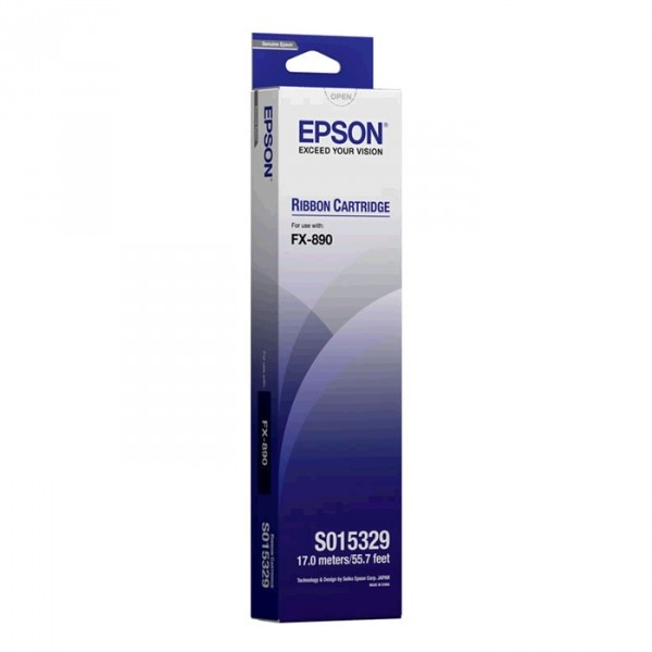 Epson S015329 cinta entintada negra (original) C13S015329 080100 - 1