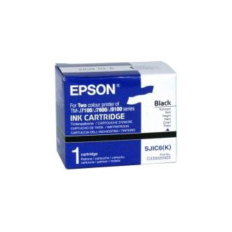 Epson S020403 (SJIC6) cartucho de tinta negro (original) C33S020403 080174 - 1