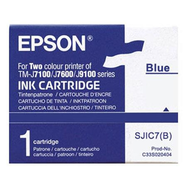 Epson S020404 (SJIC7B) cartucho azul (original) C33S020404 080212 - 1