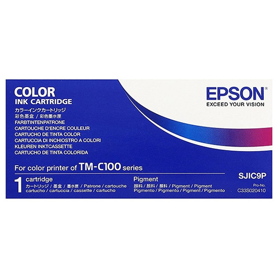 Epson S020410 SJIC9P cartucho color (original) C33S020410 026982 - 1