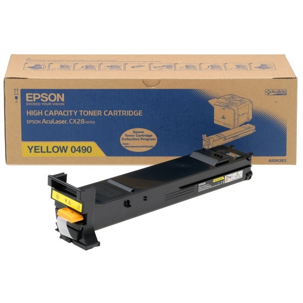 Epson S050490 toner amarillo (original) C13S050490 028216 - 1