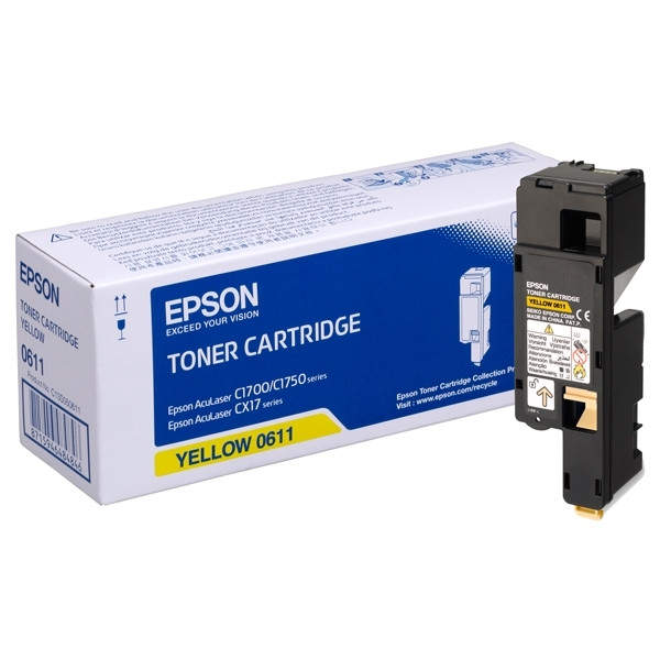 Epson S050611 toner amarillo alta capacidad (original) C13S050611 028278 - 1