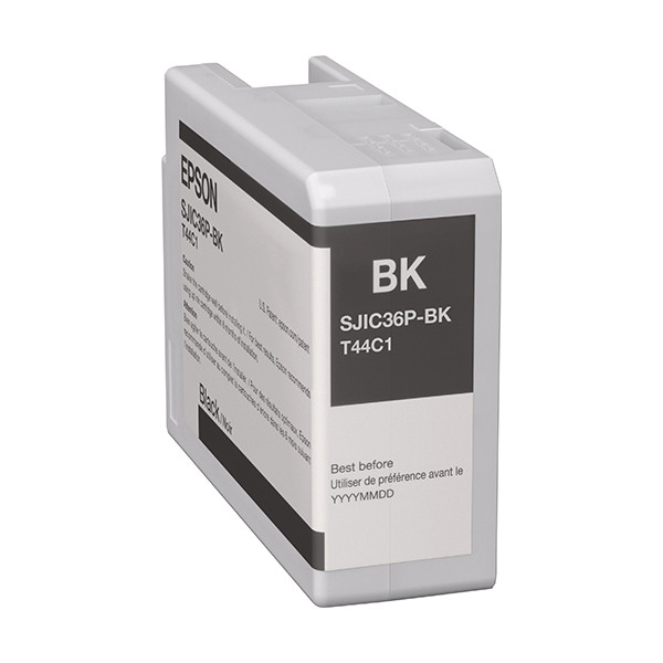 Epson SJIC36P(K) cartucho de tinta negro (original) C13T44C140 083606 - 1