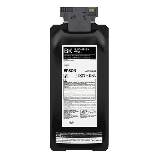 Epson SJIC48P-K cartucho de tinta negro (original) C13T55P140 083694 - 1