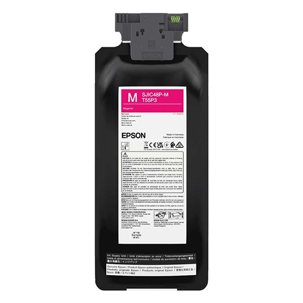 Epson SJIC48P-M cartucho de tinta magenta (original) C13T55P340 083698 - 1