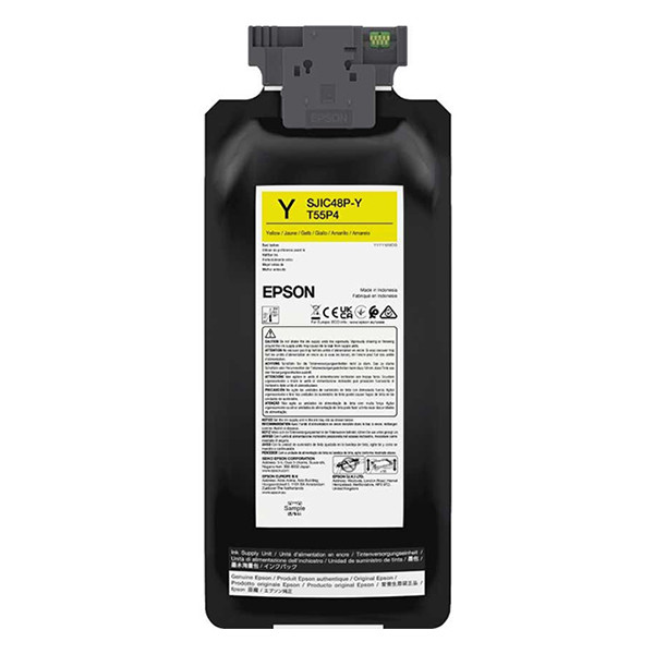 Epson SJIC48P-Y cartucho de tinta amarillo (original) C13T55P440 083700 - 1