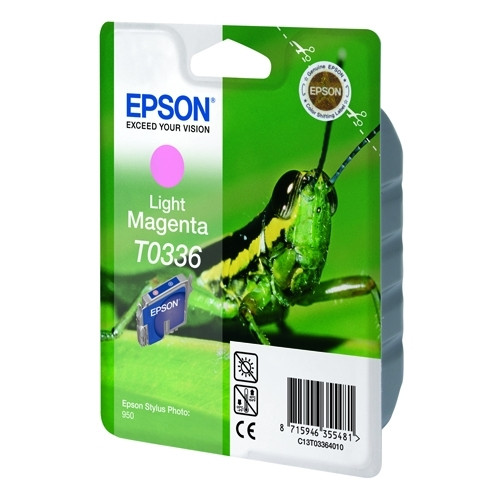 Epson T0336 cartucho magenta claro (original) C13T03364010 021210 - 1