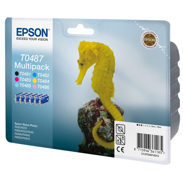 Epson T0487 multipack (original) C13T04874010 850000 - 1