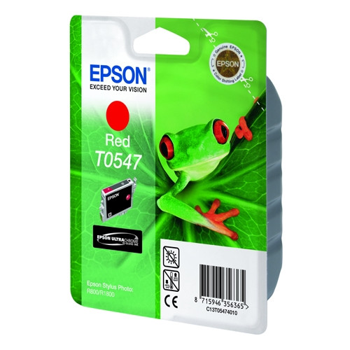 Epson T0547 cartucho rojo (original) C13T05474010 022750 - 1