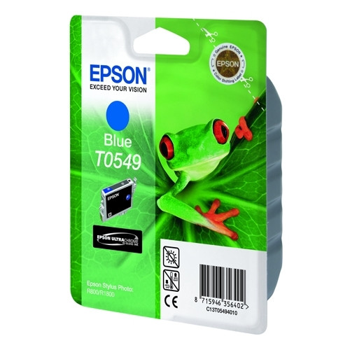 Epson T0549 cartucho azul (original) C13T05494010 022790 - 1