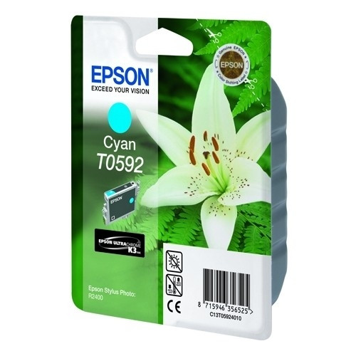 Epson T0592 cartucho de tinta cian (original) C13T05924010 901941 - 1