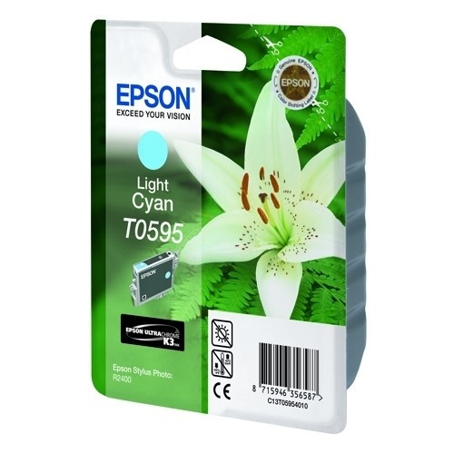 Epson T0595 cartucho cian claro (original) C13T05954010 901943 - 1