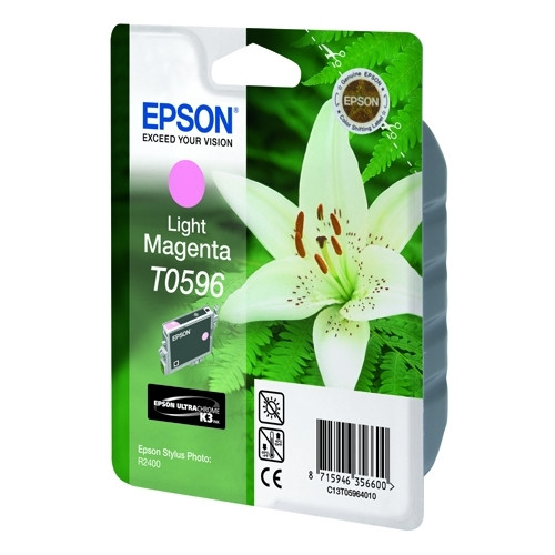 Epson T0596 cartucho magenta claro (original) C13T05964010 902459 - 1