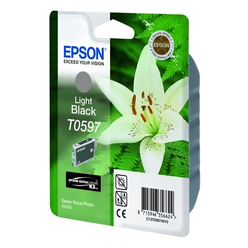 Epson T0597 cartucho negro claro (original) C13T05974010 022980 - 1