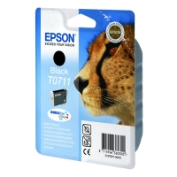 Epson T0711 cartucho de tinta negro (original) C13T07114011 C13T07114012 023045