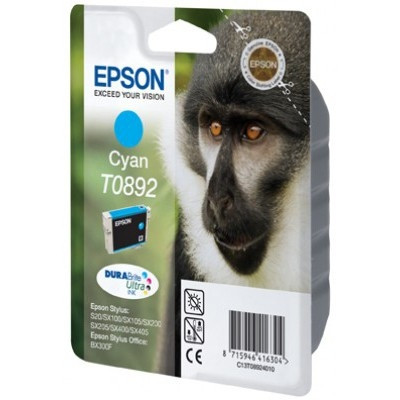 Epson T0892 cartucho de tinta cian (original) C13T08924011 023318 - 1