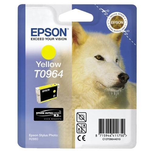 Epson T0964 cartucho de tinta amarillo (original) C13T09644010 902497 - 1