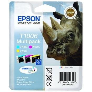 Epson T1006 multipack 3 cartuchos (originales) C13T10064010 026226 - 1