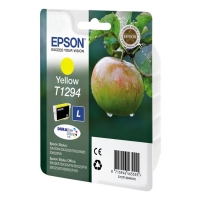Epson T1294 cartucho de tinta amarillo XL (original) C13T12944011 C13T12944012 026296