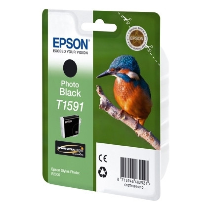 Epson T1591 cartucho negro foto (original) C13T15914010 026386 - 1