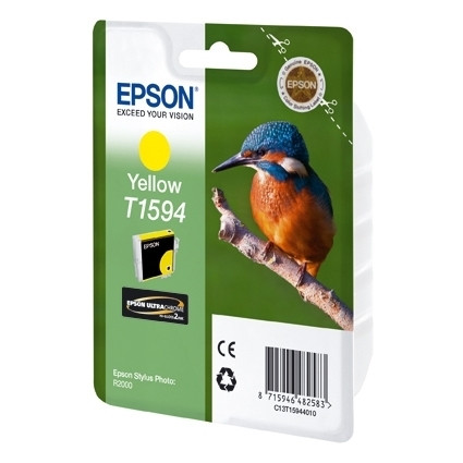 Epson T1594 cartucho de tinta amarillo (original) C13T15944010 026392 - 1