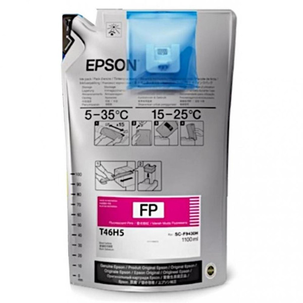 Epson T46D540 cartucho rosa fluorescente (original) C13T46D540 083476 - 1