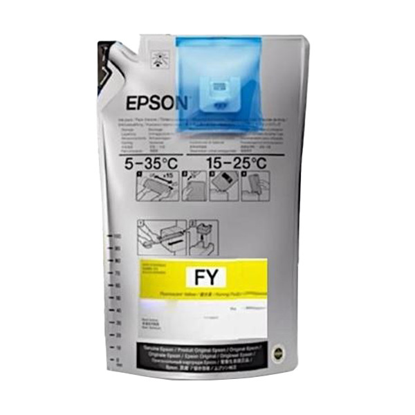 Epson T46D640 cartucho amarillo fluorescente (original) C13T46D640 083474 - 1