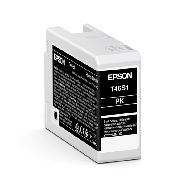 Epson T46S1 cartucho negro foto (original) C13T46S100 083490 - 1